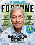Cover of Fortune Magazine featuring Jamie Dimon