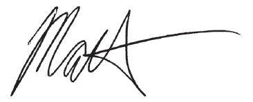 Matt Zames signature
