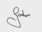 Gordon's signature