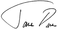 Jamie Dimon, Chairman & CEO, JPMorgan Chase & Co. signature