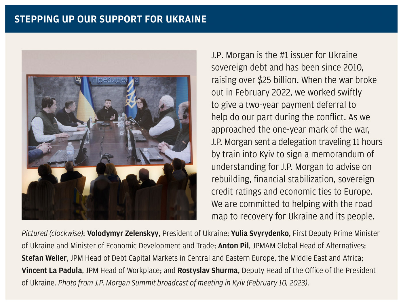 Stepping up our support for Ukraine